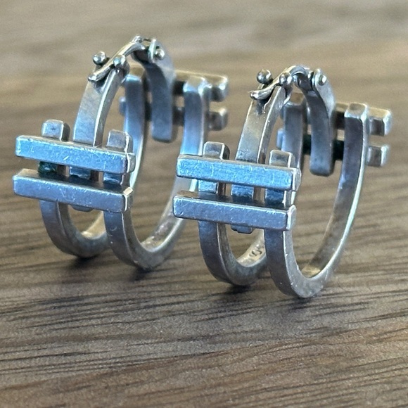 Hoop Earrings Tiffany Cross Earrings Tiffany Cross Earrings